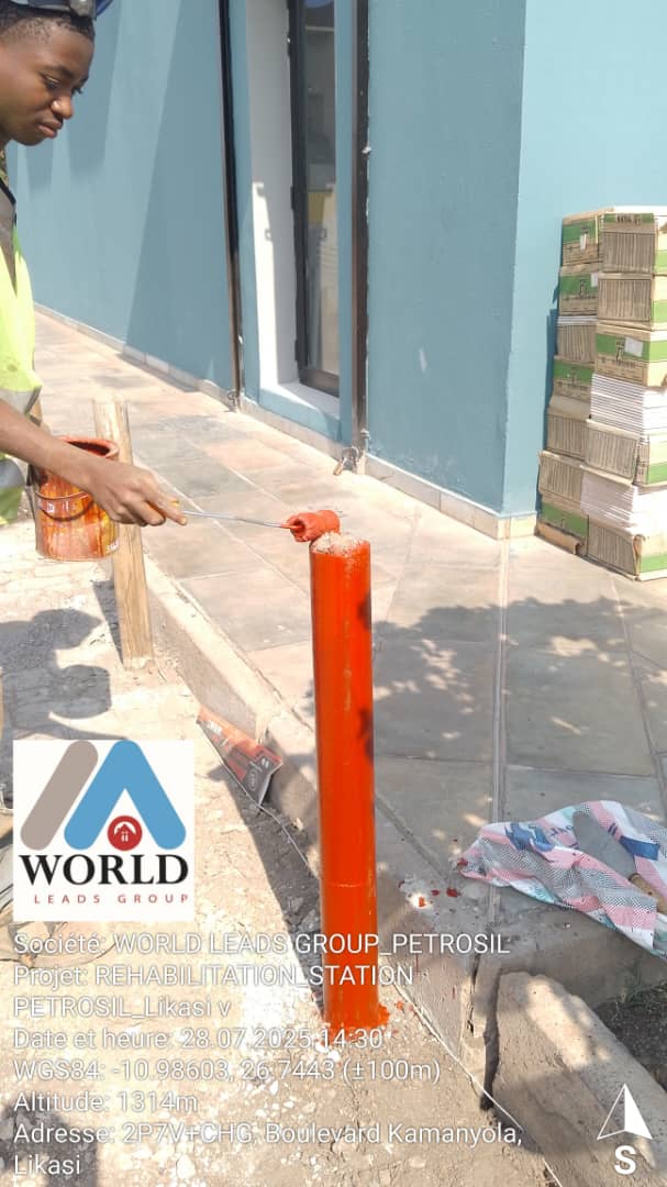 Pendant les travaux - Petro Sil